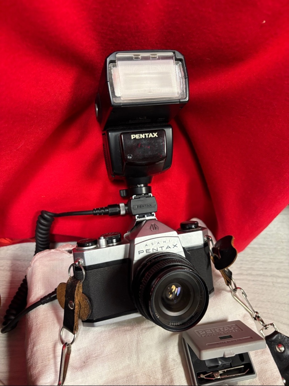 Pentax ASHI SP 500 with bonus lens +